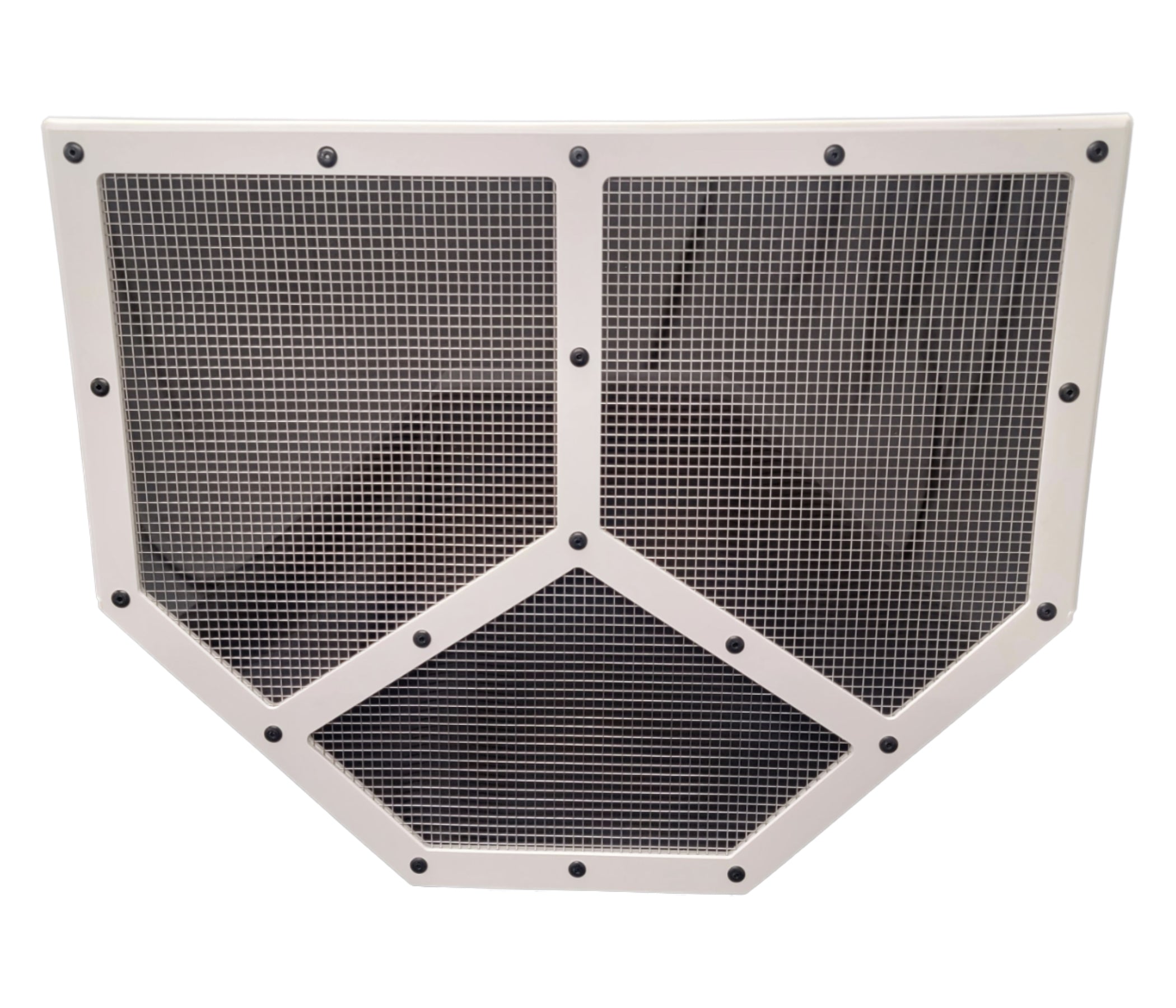 Dominator Modified Radiator Shaker Screen - 24 x 19 in - White