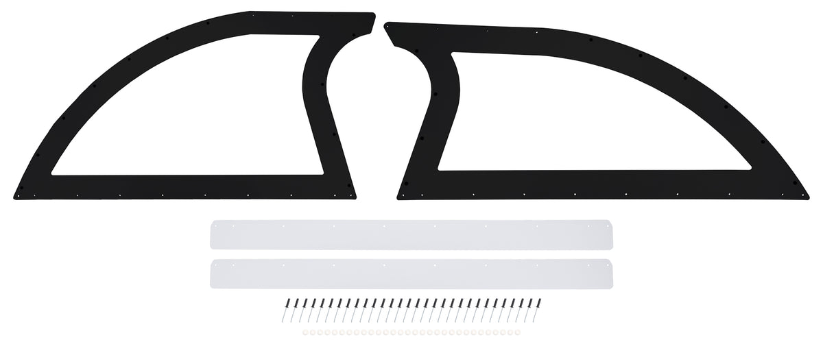 Dominator Dirt Late Model Sail Panel - Black