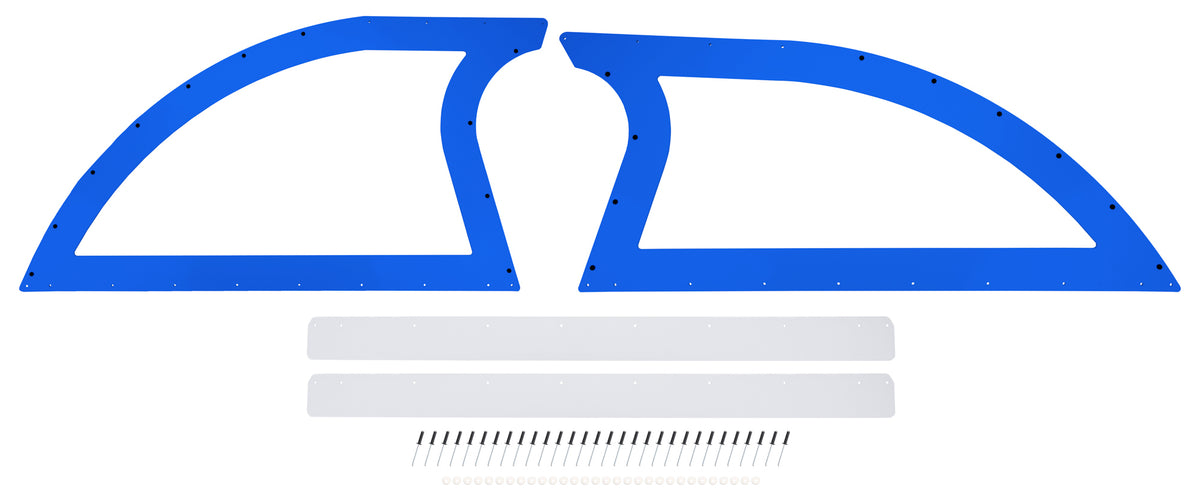 Dominator Dirt Late Model Sail Panel - Blue