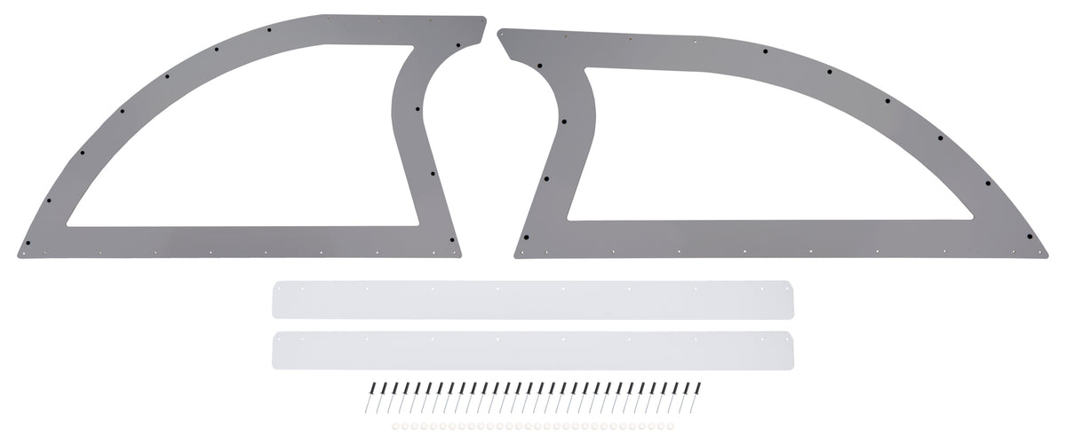 Dominator Dirt Late Model Sail Panel - Gray