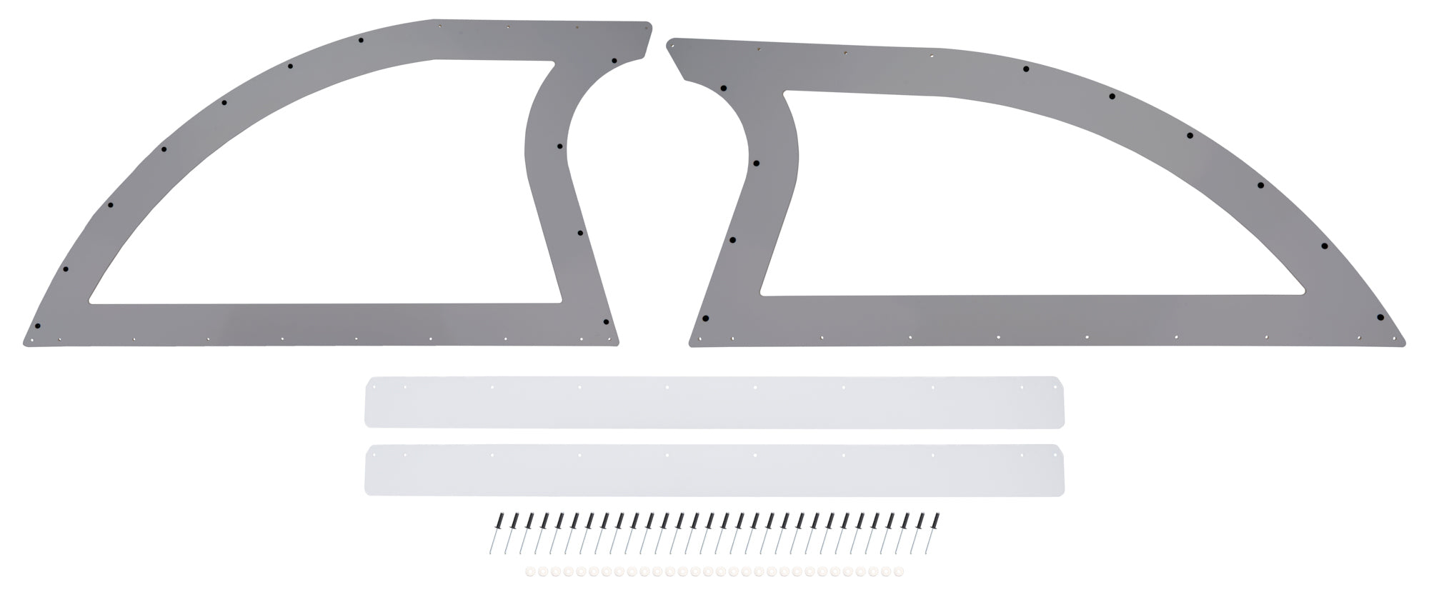 Dominator Dirt Late Model Sail Panel - Gray