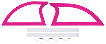 Dominator Dirt Late Model Sail Panel - Pink