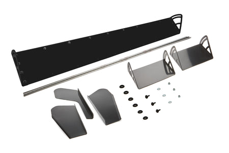 Dominator Dirt Late Model Spoiler - Adjustable - 72 x 8 in - Black