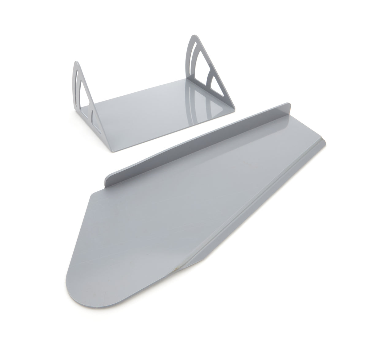 Dominator Dirt Late Model Spoiler Crush Panel Kit - 12 x 8 in - Gray