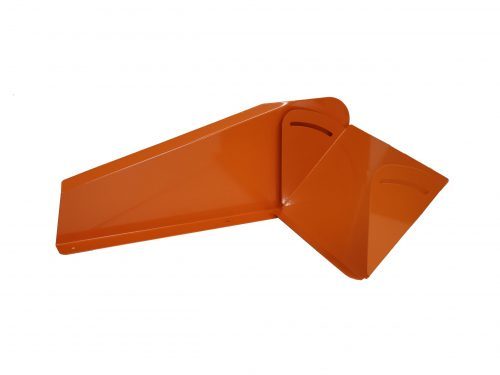 Dominator Dirt Late Model Spoiler Crush Panel Kit - 12 x 8 in - Orange