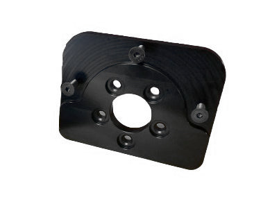 DRP Wide 5 to 5 x 5 Bolt Pattern Plate Adapter - Black