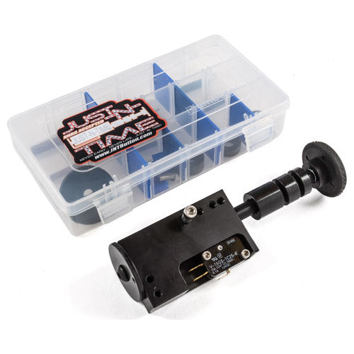Drag Race Solutions Just-N-Time Transbrake Button w/ Cord - Black