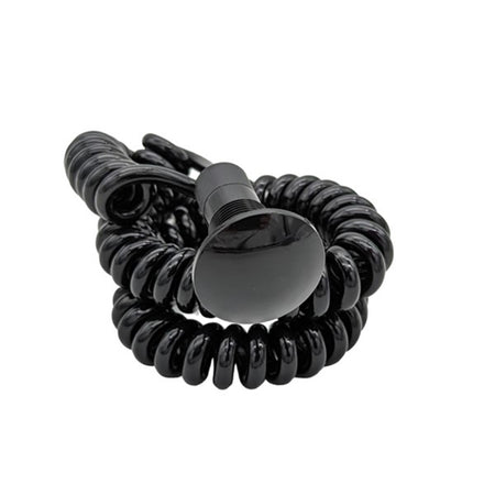 Drag Race Solutions Mushroom Button Transbrake Button w/ Cord - Black
