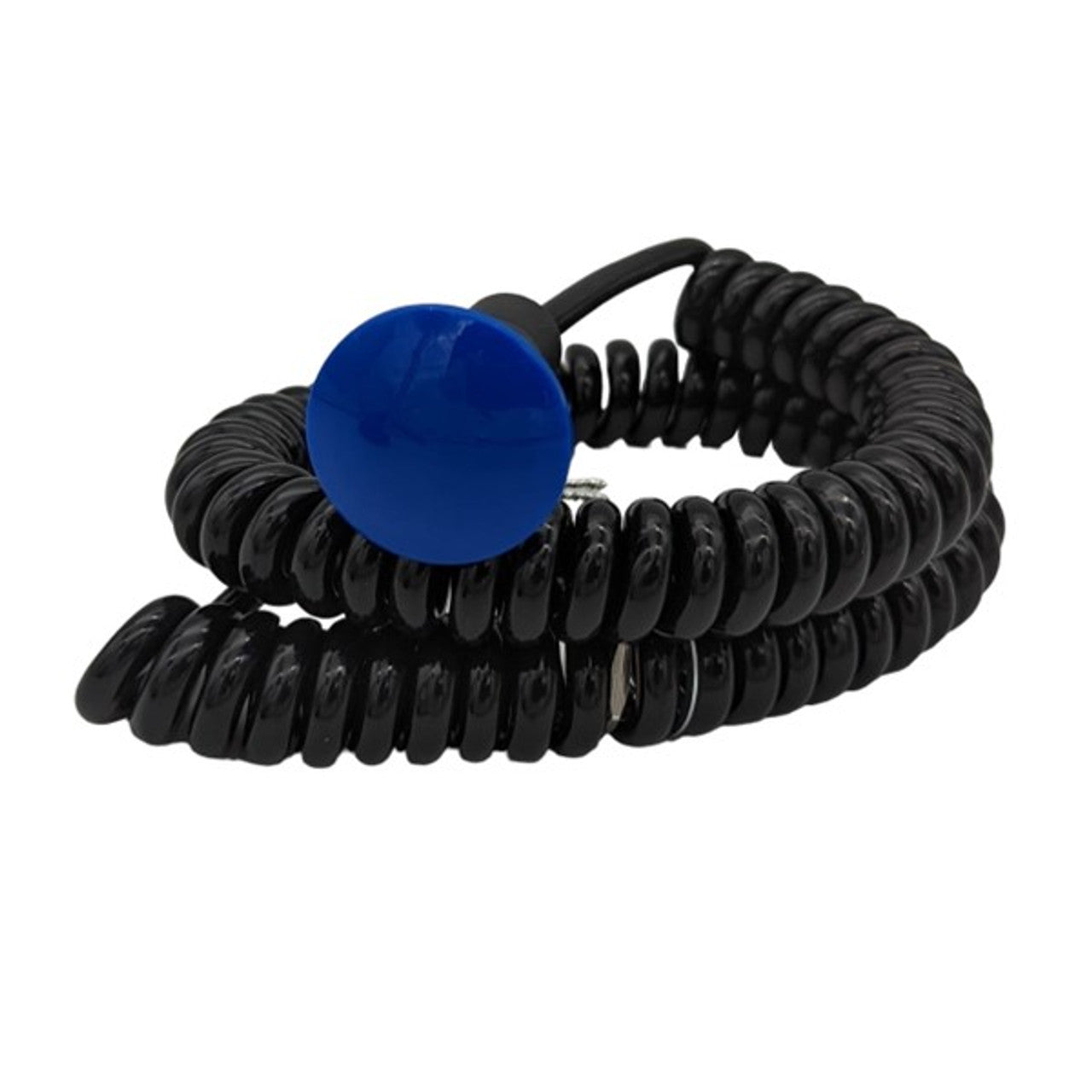 Drag Race Solutions Mushroom Button Transbrake Button w/ Cord - Blue