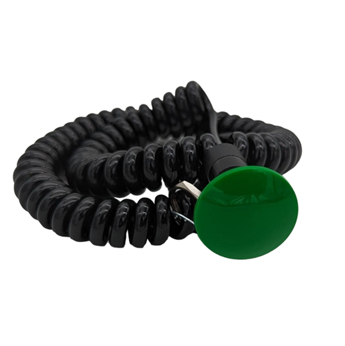 Drag Race Solutions Mushroom Button Transbrake Button w/ Cord - Green