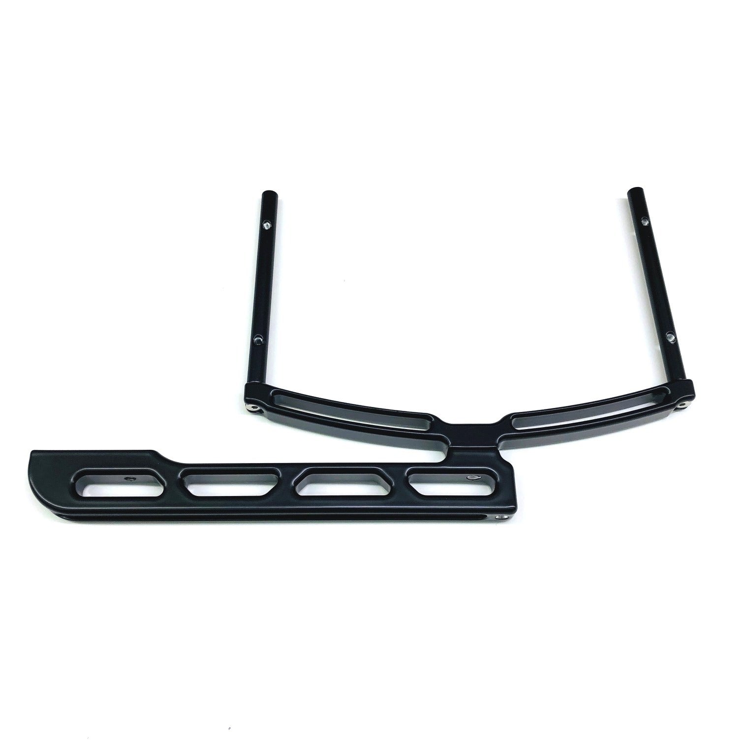 Drag Race Solutions Bolt-On Flat Tray Dial-In Board Bracket - Black