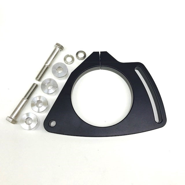 Drag Race Solutions Moroso Enhanced Design Vacuum Pump Bracket - Black - Big Block Chevy