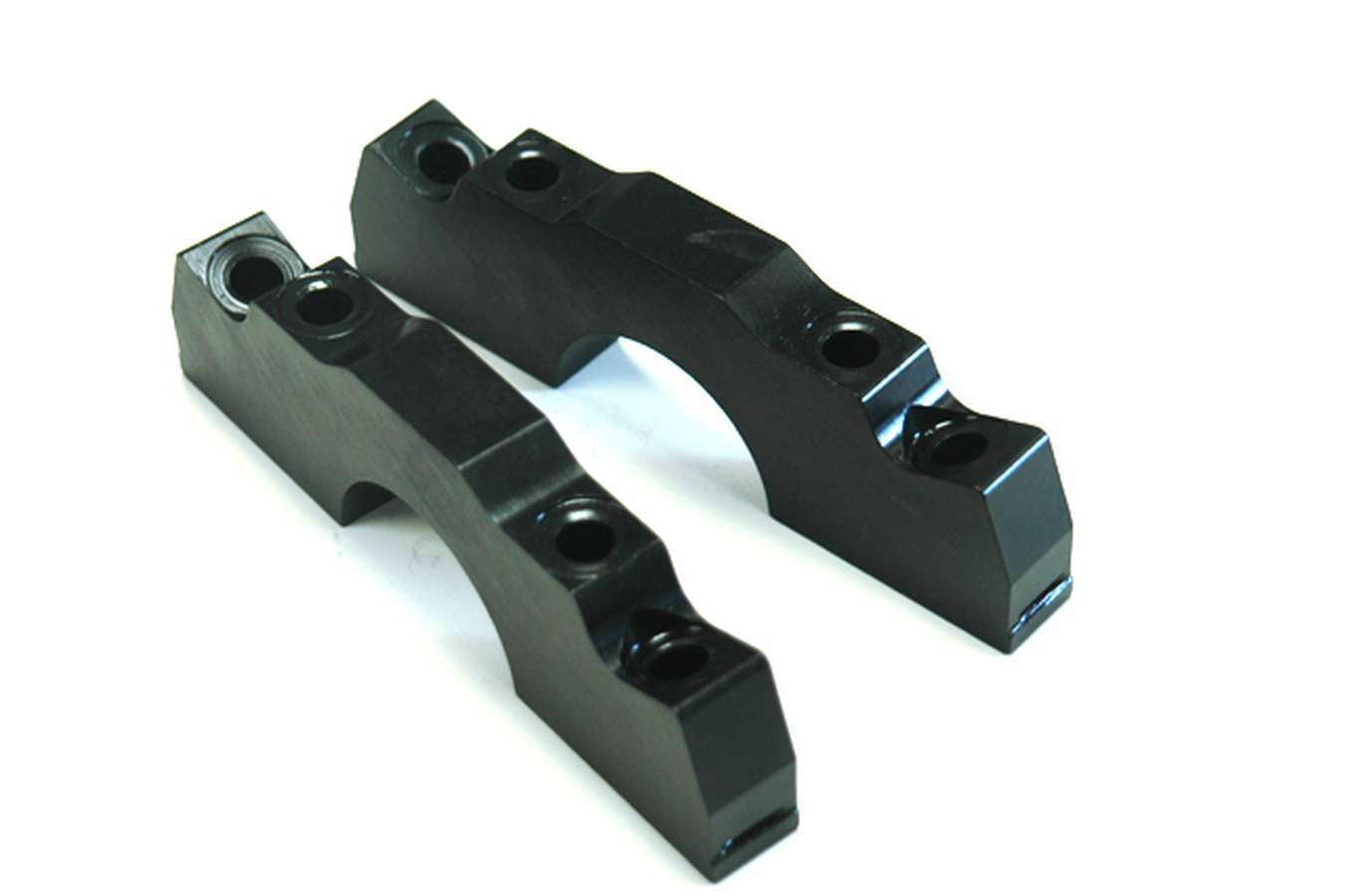 Dart Main Cap - 4-Bolt - Front - Splayed Bolts - Black Oxide - Little M - 350 Journal - Small Block Chevy