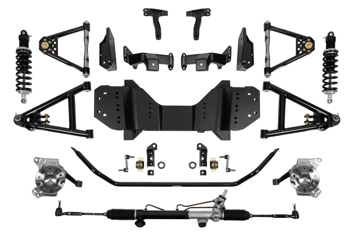 Detroit Speed Speedmax Suspension System - Black - GM Fullsize Truck 1967-72