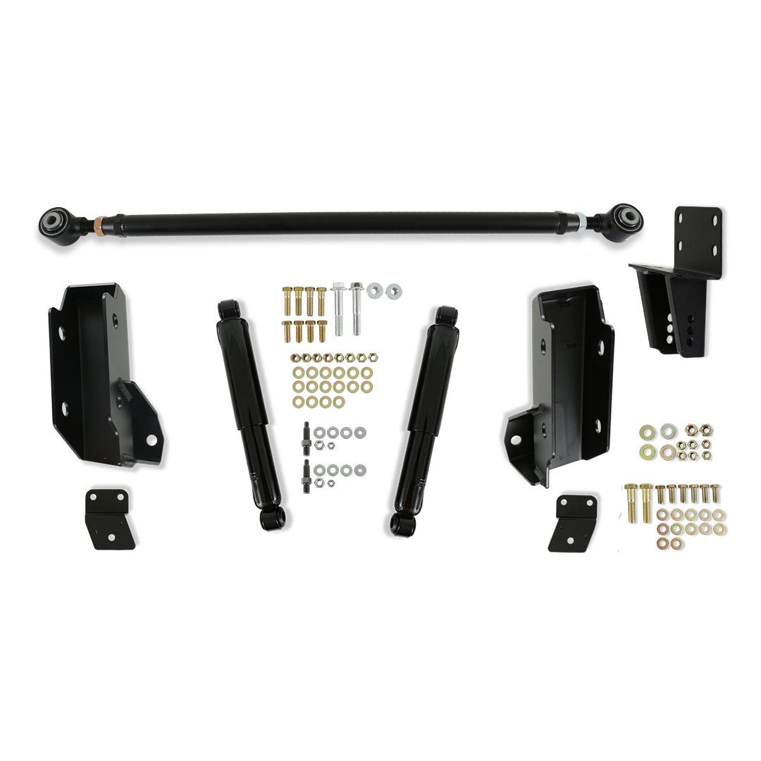 Detroit Speed Rear Suspension Kit - Black - GM Fullsize Truck 1967-72