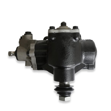 Detroit Speed Delphi 600 Power Steering Box - 12.7 to 1 Ratio - Black - GM 1964-2004