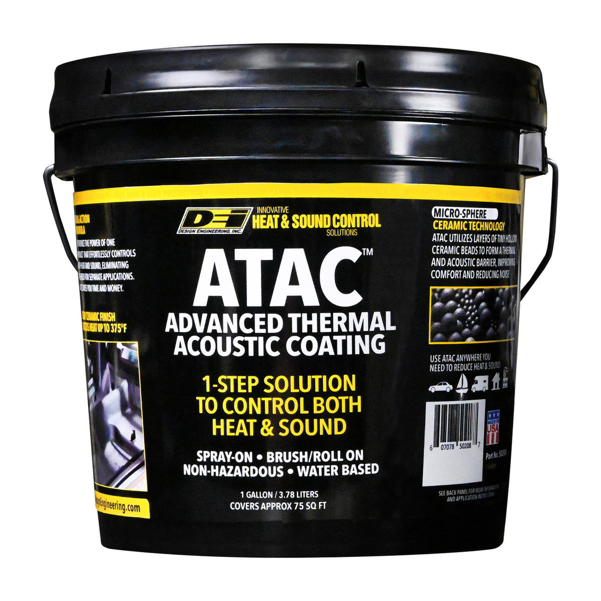DEI ATAC Thermal Acoustic Ceramic Coating - Gray - 1 Gallon