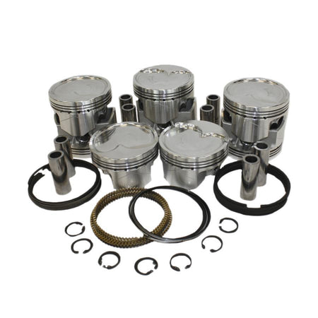 D.S.S. Racing 2-FX Series Forged Piston and Ring Set - 4.030 in Bore - 1.2 x 1.2 x 3.0 mm Ring Grooves - Minus 3.00 cc - GM LS-Series