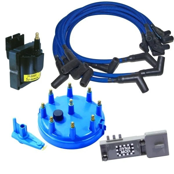 Performance Distributors D.U.I. Firepower Ignition Tune Up Kit - Blue - Ford Mustang 1984-93
