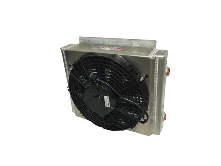 Fluidyne Enduro Transmission Cooler and Fan - 16 x 13.563 x 6.375 in