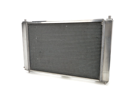 Fluidyne Exact Fit Single Pass Aluminum Radiator - 29.25 in W x 16 in H x 2.4 in D - Ford Mustang 1997-2004