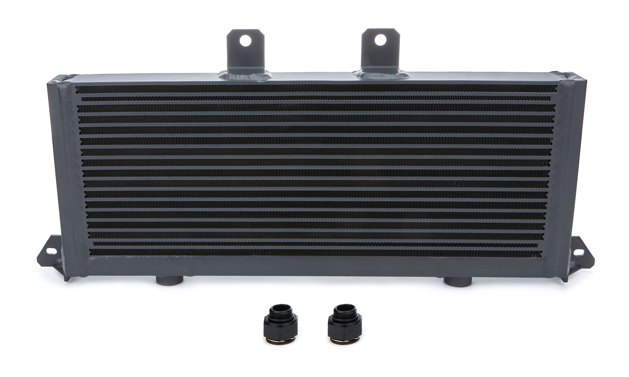 Fluidyne Transmission Cooler - 24.75 x 10.75 x 1.75 in - Gray - GM Duramax - GM Fullsize Truck 2003-05