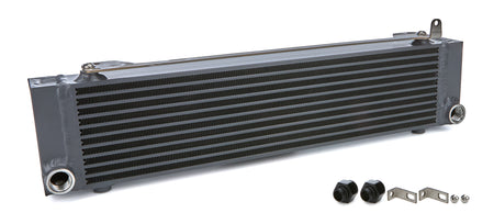 Fluidyne Transmission Cooler - 22.875 x 6.75 x 2.875 in - Gray - GM Duramax - GM Fullsize Truck 2006-10