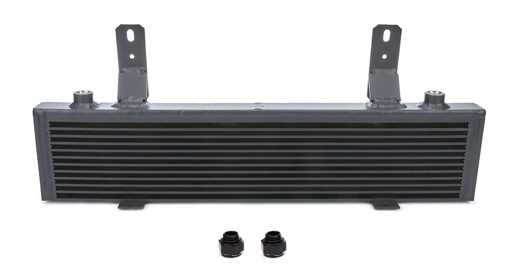 Fluidyne Transmission Cooler - 27 x 10.875 x 4.25 in - Gray - GM Duramax - GM Fullsize Truck 2011-14