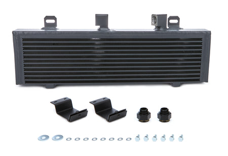 Fluidyne Transmission Cooler - 21 x 8 x 4 in - Gray - GM Duramax - GM Fullsize Truck 2017-19