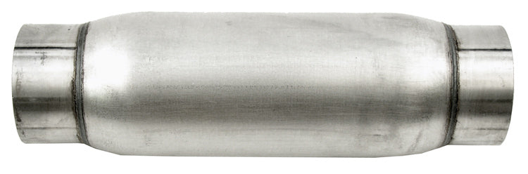 Dynomax Bullet Racing Muffler - 3-1/2" In, Out - 5" Diameter - 12" Chamber Length, 16-1/2" Overall Length