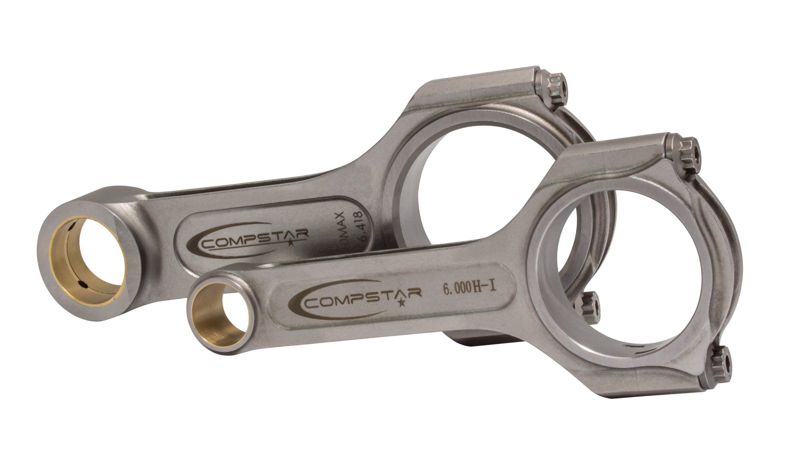 Callies Compstar Xtreme H Beam Connecting Rod - 6.125 in Long - GM LS-Series (Set of 8)