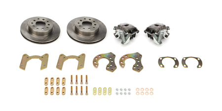 PEM Econo Rear Disc Conversion Brake Kit - Mechanical E-Brake - GM Metric - Ford 9 in B-On-DBK-W-E