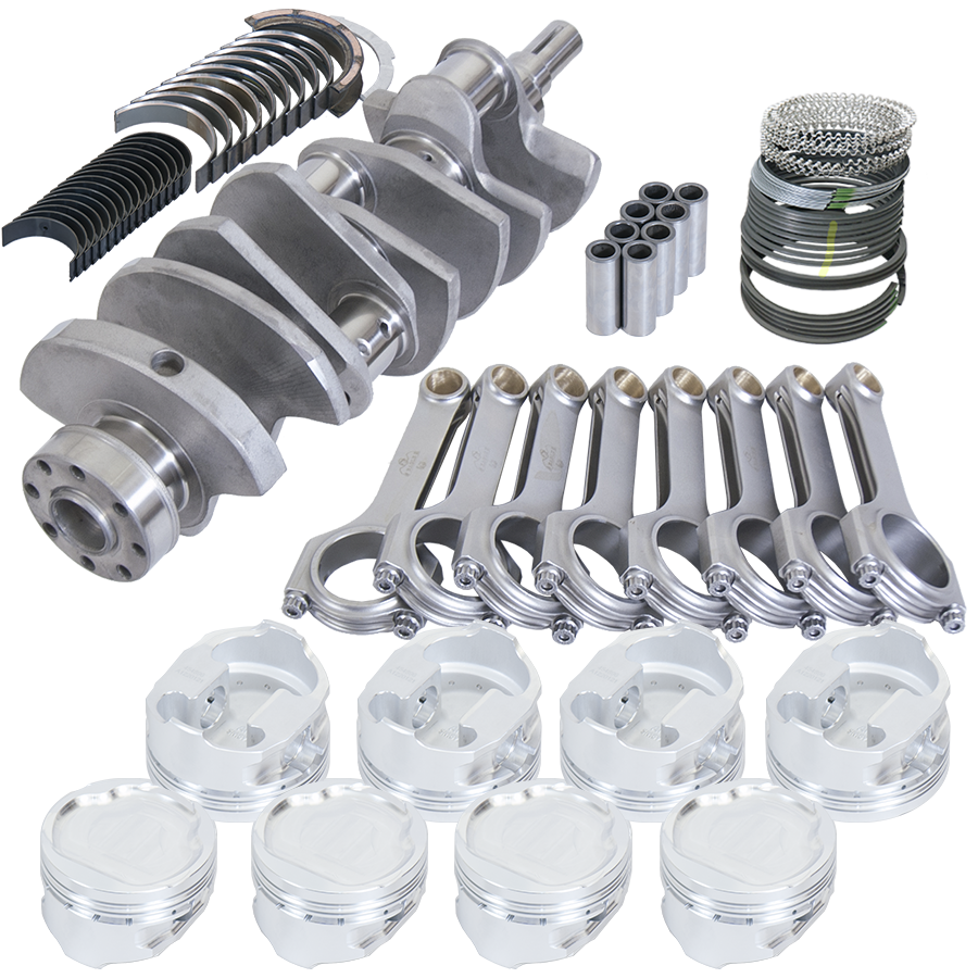Eagle 304 CID Rotating Assembly - Forged Crank / Pistons - 3.75 in Stroke - 3.592 in Bore - Ford Modular