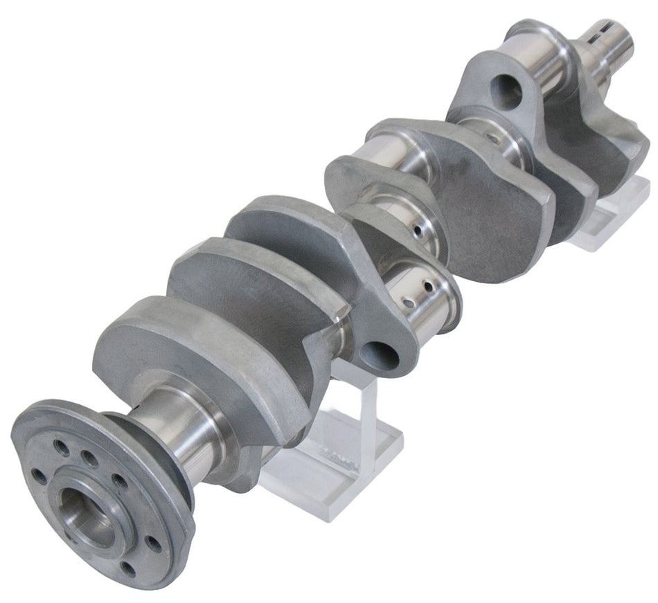 Eagle Forged Steel Crankshaft - 3.75 in Stroke - Internal Balance - 2-Piece Seal - Big Block Snout - Small Block Chevy