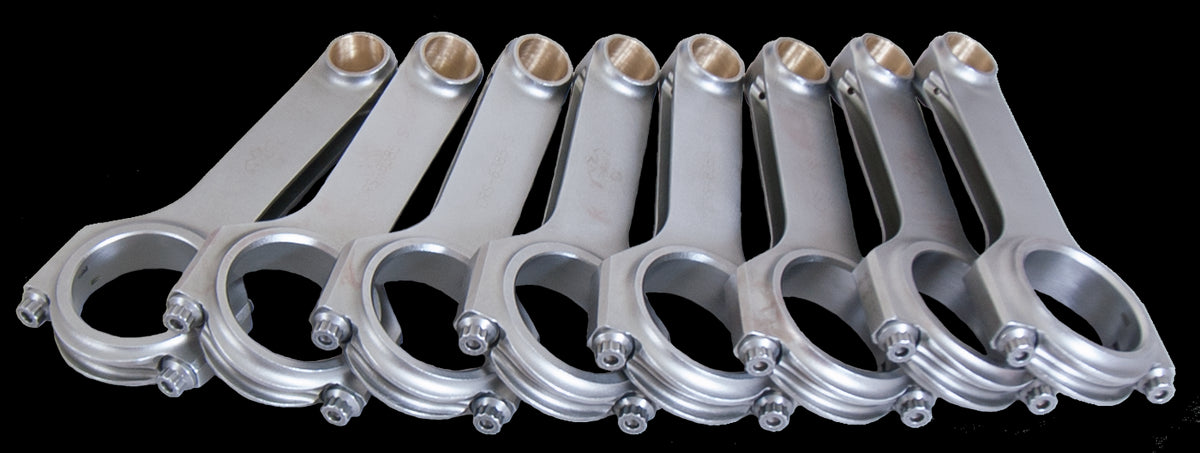 Eagle H-Beam Connecting Rod - 6.385 in Long - Big Block Chevy (Set of 8)