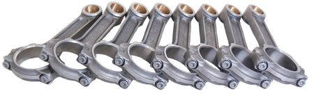 Eagle I-Beam Connecting Rod - 6.000 in Long - Bushed - 7/16 in Cap Screws - Small Block Chevy (Set of 8)