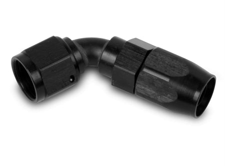 Earl's Swivel-Seal 60 Degree 8 AN Hose to 8 AN Female Swivel Hose End - Black