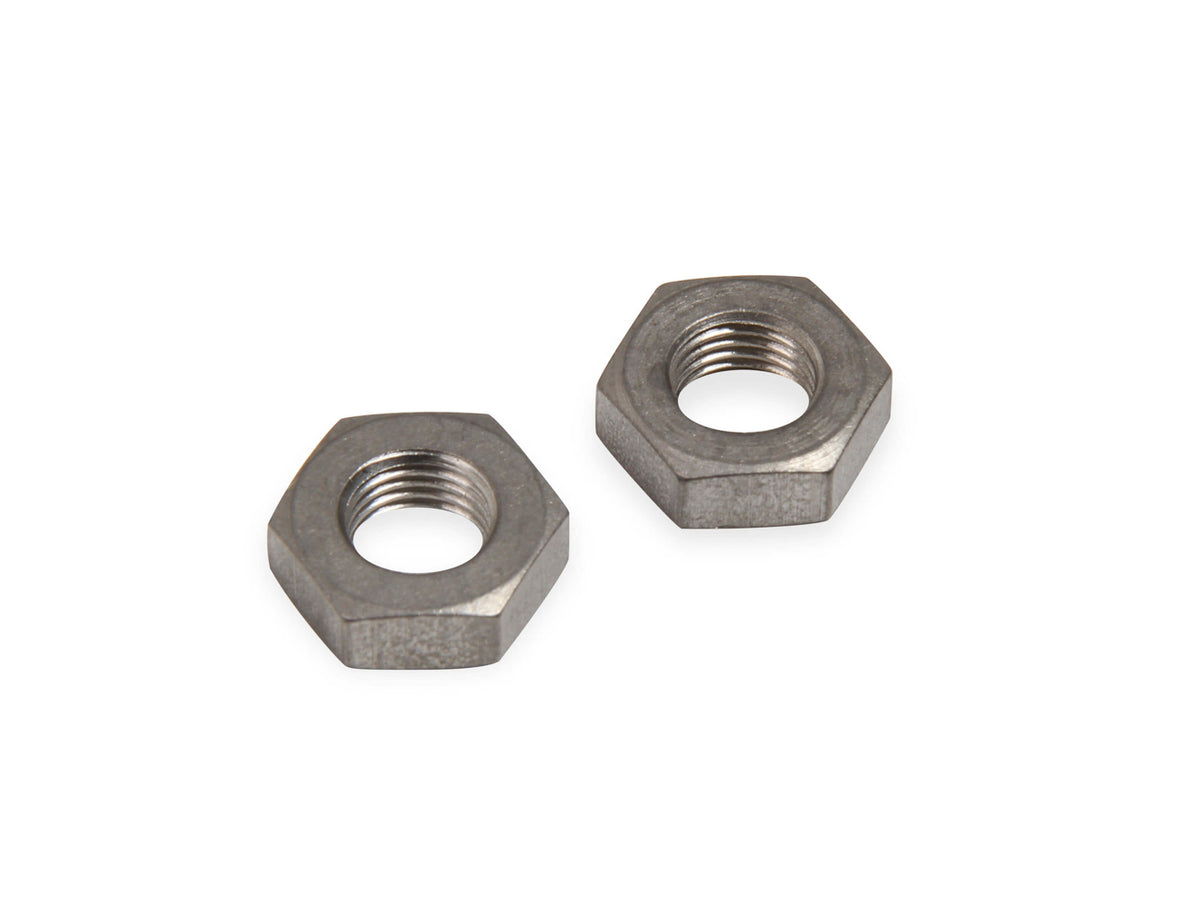 Earl's 3AN Stainless Bulkhead Nut - Stainless Steel (Pair)
