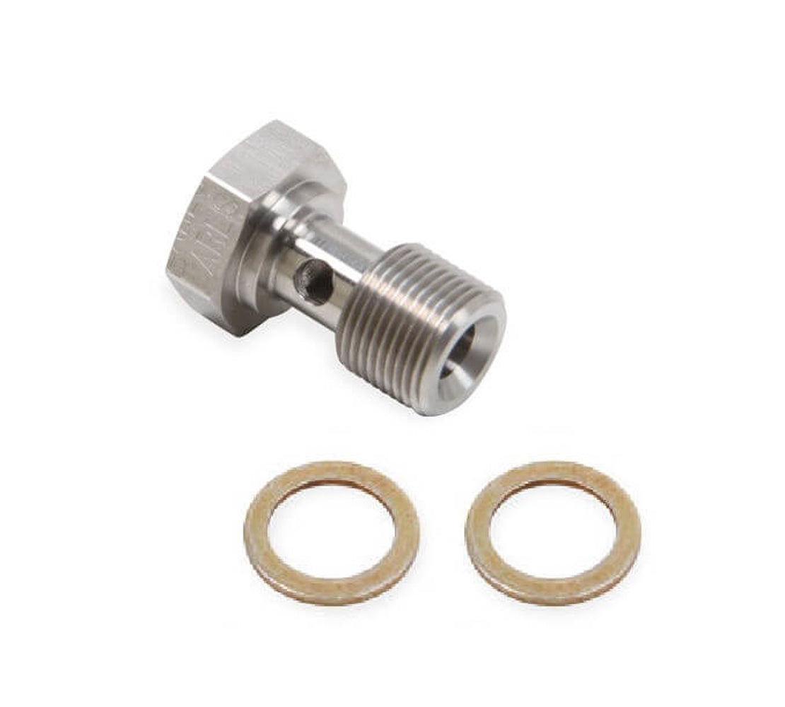 Earl's Stainless Single Banjo Bolt - 9/16-24 in Thread