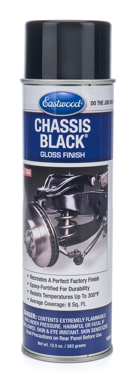 Eastwood Chassis Black Paint - Gloss Black - 14 oz Aerosol