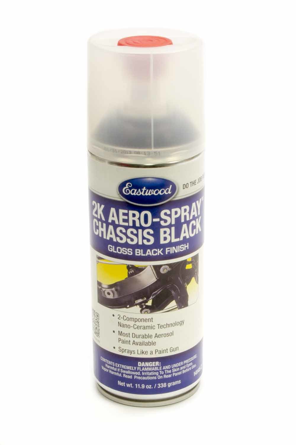Eastwood 2K AeroSpray Chassis Black - Gloss Black - 12 oz Aerosol