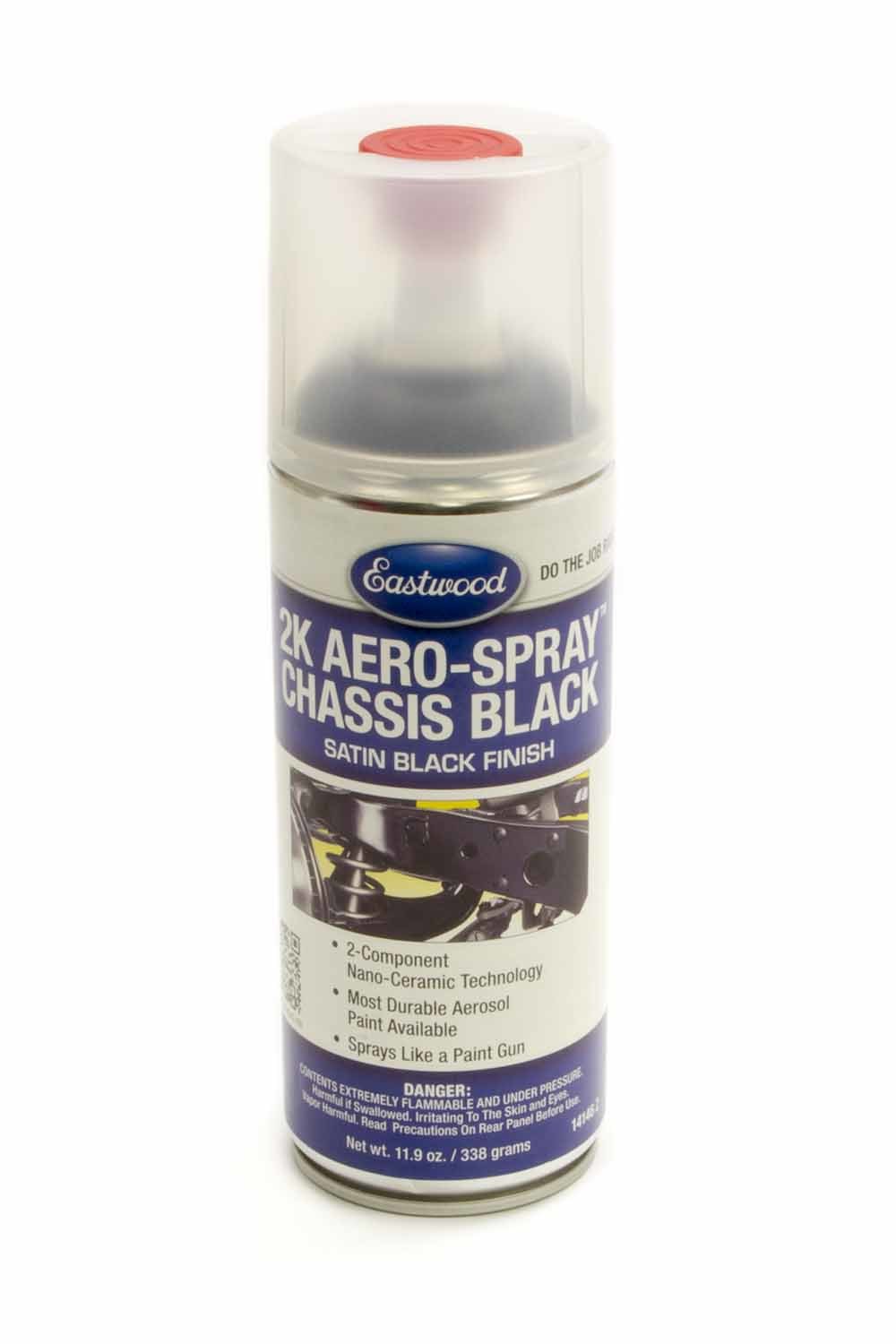 Eastwood 2K AeroSpray Chassis Black - Satin Black - 12 oz Aerosol