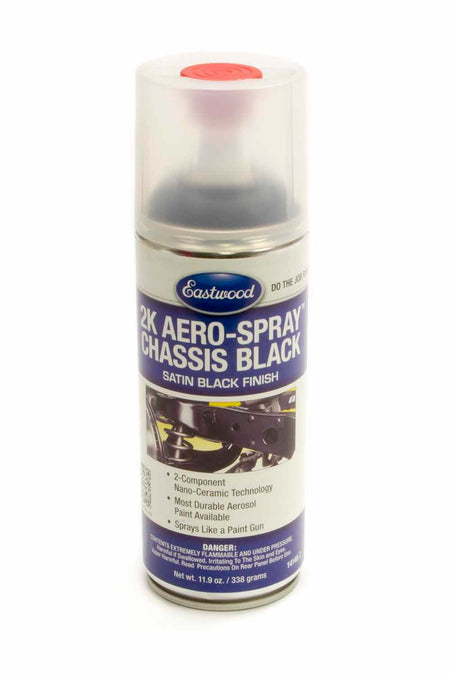 Eastwood 2K AeroSpray Chassis Black - Satin Black - 12 oz Aerosol