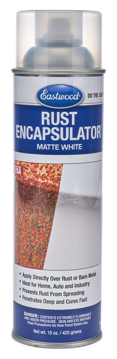 Eastwood Rust Encapsulator Paint - Safety White - 15 oz Aerosol