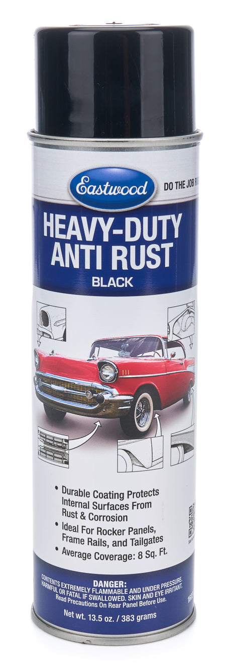 Eastwood Heavy Duty Anti Rust Paint - Black - 13.5 oz Aerosol