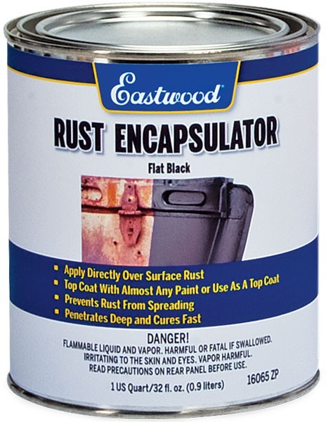 Eastwood Rust Encapsulator Paint - Black - 1 Qt. Can