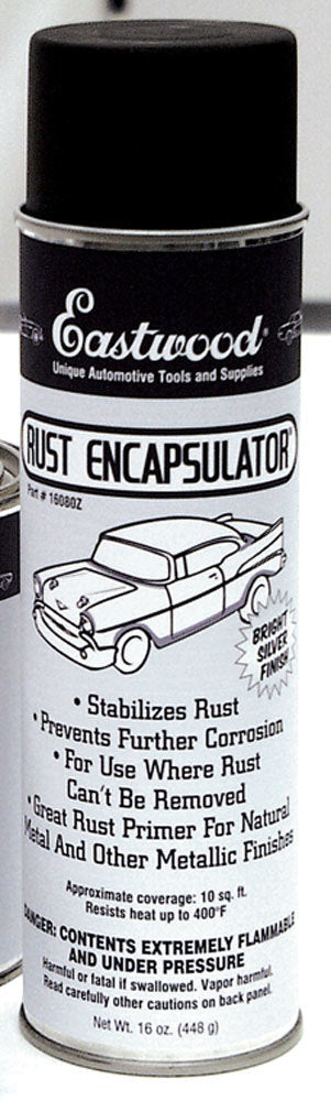 Eastwood Rust Encapsulator Acrylic Enamel Primer - Silver - 15 oz Aerosol