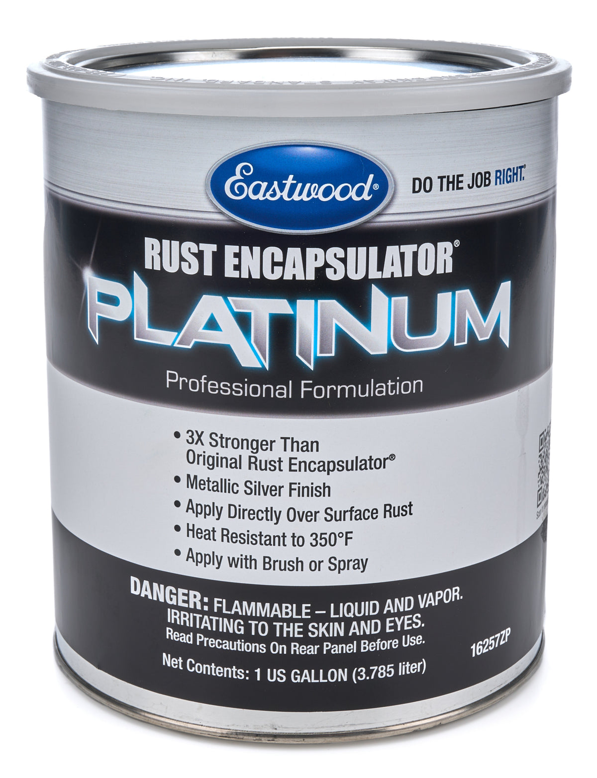 Eastwood Rust Encapsulator Platinum Paint - Metallic Silver - 1 Gallon Can