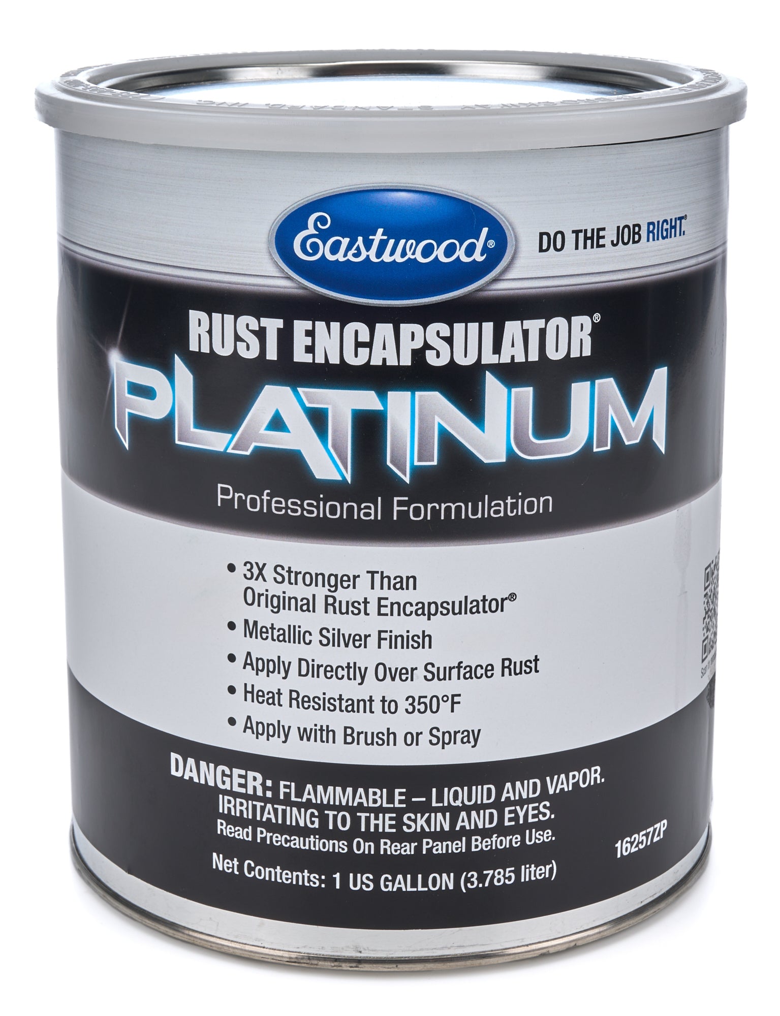 Eastwood Rust Encapsulator Platinum Paint - Metallic Silver - 1 Gallon Can