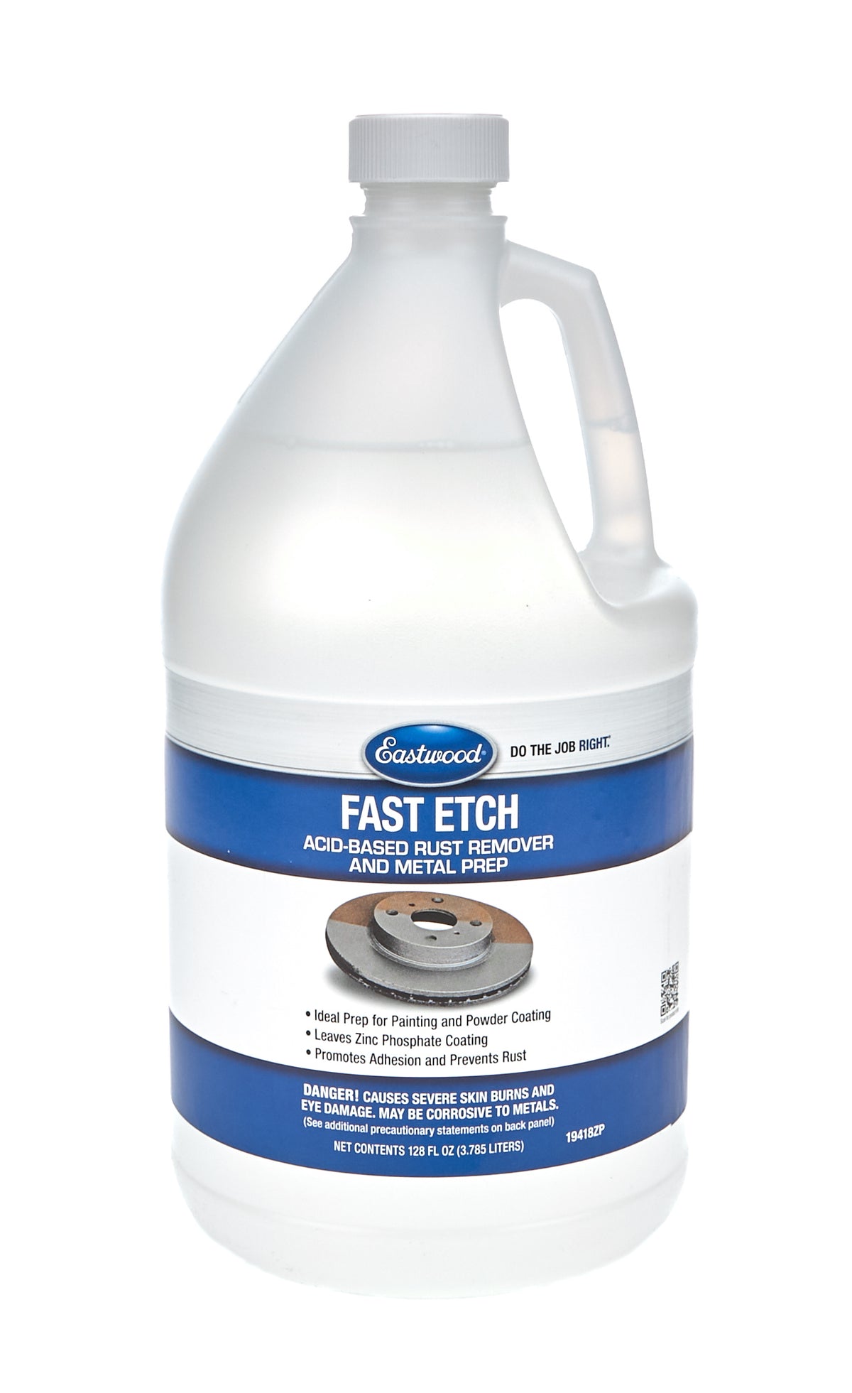 Eastwood Fast Etch Rust Remover - Zinc Phosphate - 1 Gallon